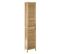 Colonne De Salle De Bain En Bambou Sicela - 34 X H. 170 Cm - Marron Naturel