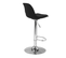 Lot De 2 Tabourets De Bar Karl Design Noir