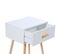 Lot De 2 Tables De Chevet Eiya Scandinaves En Bois Blanc