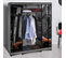 Armoire De Rangement Penderie Pliable Vêtements En Tissu New-york Dressing Xxl