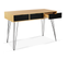 Bureau 3 Tiroirs Vintage Noemi Bois Pied Épingle