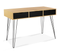 Bureau 3 Tiroirs Vintage Noemi Bois Pied Épingle