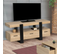 Meuble TV 116 Cm Phoenix Avec Tiroirs Bois Et Noir