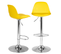 Lot De 2 Tabourets De Bar Karl Design Jaune