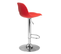 Lot De 2 Tabourets De Bar Karl Design Rouge