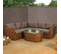 Brise Vue Renforcé 1,2 X 10 M Taupe 220 Gr/m² Luxe Pro