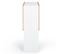 Table Console Pliable Edi 2-4 Personnes Bois Blanc Plateau Façon Hêtre 103 X 76 Cm