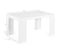 Table Console Extensible Orlando 6 Personnes 140 Cm Bois Blanc