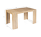 Table Console Extensible Orlando 6 Personnes 140 Cm Bois Façon Hêtre