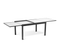 Salon De Jardin Madrid Table Extensible 135-270 Cm Et 12 Chaises Empilables Gris Anthracite