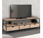 Meuble TV 160 Cm Detroit 3 Tiroirs Design Industriel