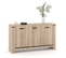 Buffet 140 Cm Idaho 3 Portes Design Contemporain