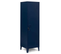 Armoire Vestiaire Ester Porte Métal Bleu Foncé Design Industriel