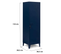 Armoire Vestiaire Ester Porte Métal Bleu Foncé Design Industriel