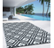 Tapis Extérieur Bahamas Noir 270 X 470 Cm