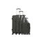 Set De 3 Valises Et Un Vanity Abs London-m 4 Roues