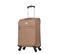 Valise Cabine Polyester Lilas 4 Roulettes 57 Cm