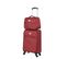 Valise Cabine Et Vanity Polyester Lilas-h 4 Roues