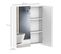 Armoire Miroir Murale Salle De Bain 2 Portes Battantes