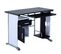 Bureau Informatique Design Mdf Noir Et Blanc