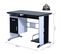 Bureau Informatique Design Mdf Noir Et Blanc