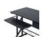 Bureau Informatique Design Mdf Noir