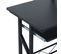 Bureau Informatique Design Mdf Noir