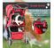 Poussette Buggy Chien Chat Rouge