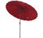 Parasol Inclinable Rond Diamètre 2,6 M Rouge