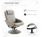 Fauteuil Relax Inclinable Gris