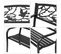 Banc 3 Places De Jardin Style Rural Chic