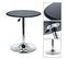 Table De Bar Table Bistro Chic Style Contemporain Noire