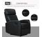 Fauteuil De Relaxation Inclinable 170° Repose-pied Ajustable