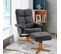 Fauteuil Relax Inclinable Noir