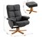 Fauteuil Relax Inclinable Noir