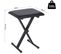 Tabouret Réglable Pliable Piano Clavier Noir