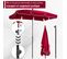 Parasol Rectangulaire Inclinable Diamètre 2 M