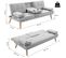 Canapé Convertible 3 Places Design Scandinave