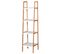 Etagère Salle De Bain Bambou 4 Niveaux Bois Pin Blanc