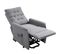 Fauteuil De Relaxation Électrique Fauteuil Releveur Inclinable Avec Repose-pied Ajustable Lin