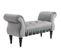 Banc Banquette Capitonnée Design Revêtement Velours