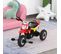 Tricycle Enfants Moto Cross Effets Musicaux Et Lumineux Coffre Rangement