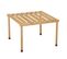 Table Basse Pliable Jardin Camping + Sac Transport Bois Sapin Pré-huilé