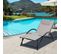 Bain De Soleil Design Contemporain Inclinable Réglable