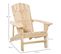 Fauteuil De Jardin Adirondack Bois Massif Sapin