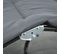 Bain De Soleil Pliable Inclinable Matelas Accoudoirs Acier Polyester