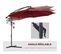 Parasol Déporté Octogonal Inclinable Ø 3 X 2,5h M