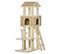 Arbre à Chats Style Cosy Chic Griffoirs Grande Niche Jeu Boules Beige