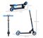 Trottinette Pliable Enfant Frein Guidon Réglable Acier Bleu