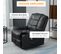 Fauteuil Luxe De Relaxation Et Massage Réglable Revêtement Pu